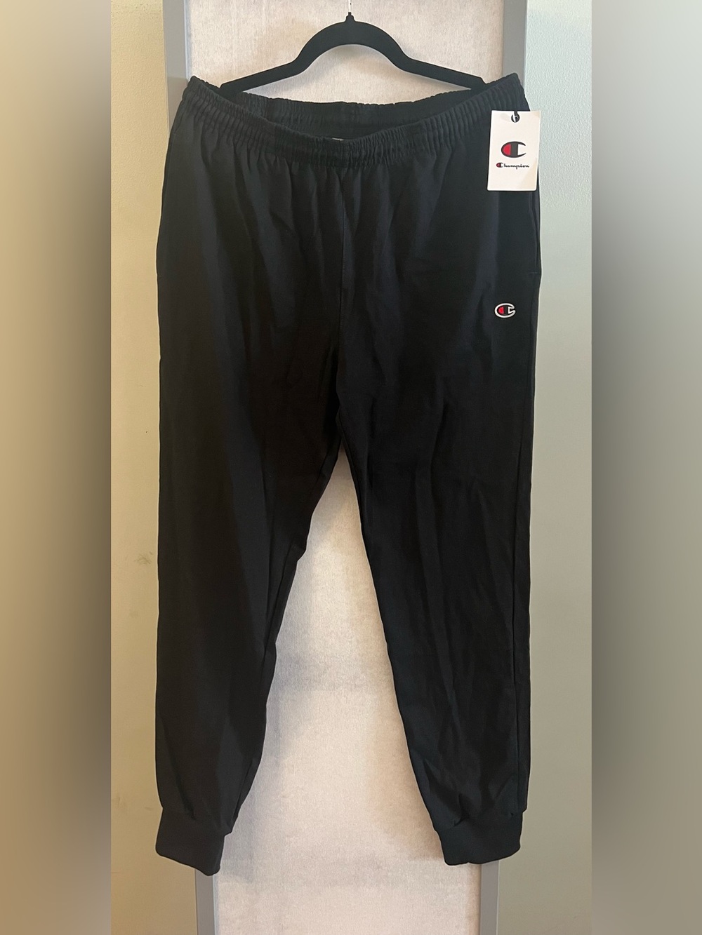 Champion Black Elastic Waist Jogger Pants